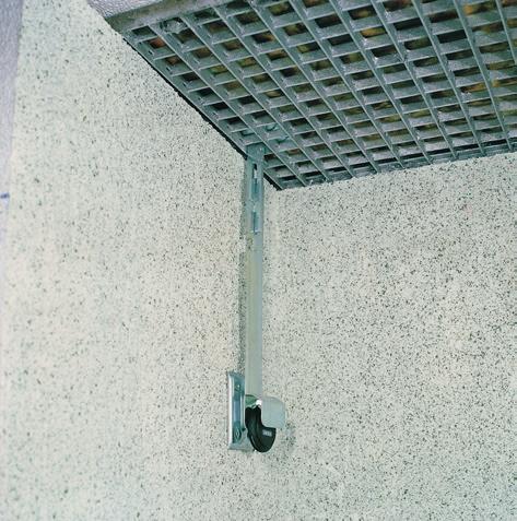 Türsicherheit Gitterrostsicherung GS60 Für Kellerschächte, beugt dem Einstieg durch das