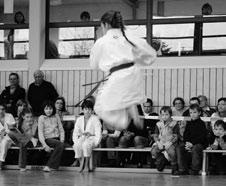 Karate Kata Heian Godan mit einem gelungenen Sprung brachte Kim Prengel auf Platz 1 Benjamin Dieterich und Benedikt Koukal Kumite Ergebnisse Plätze 1 bis 3 aufgeteilt nach den