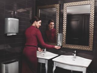 Katrin-Spender Eine ausgezeichnete Wahl für den wichtigsten Raum der Welt. Waschräume, denen Besucher vertrauen können Ein Waschraum, den Sie beruhigt zeigen können, ist gut für Ihr Geschäft.