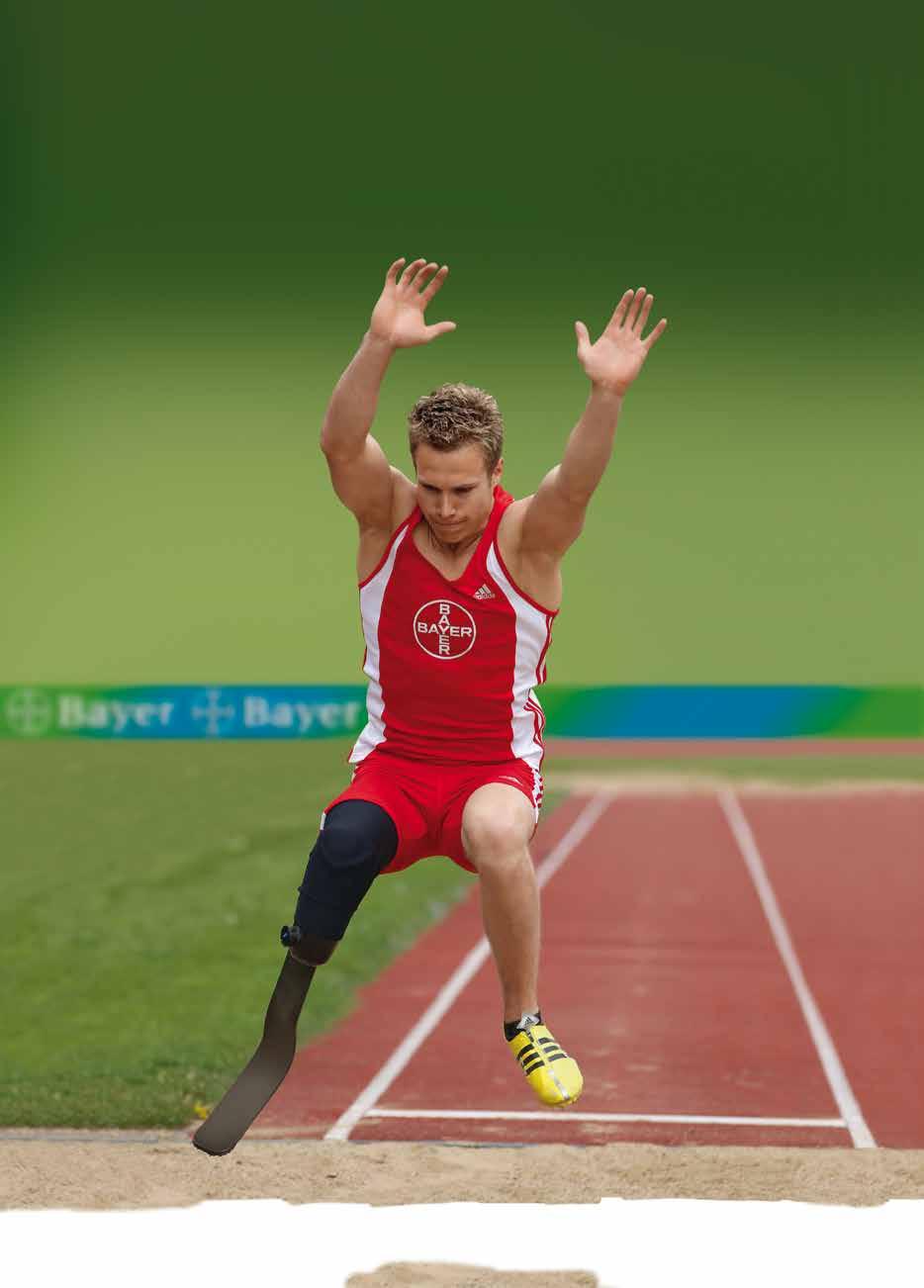 Sport fördern Lebensfreude steigern Science For A Better Life Markus Rehm ist einer der erfolgreichsten Leichtathleten Deutsch lands im Behindertensport.