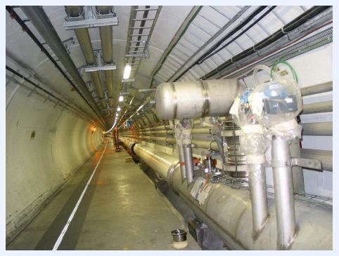 LHC: 27km supraleitender