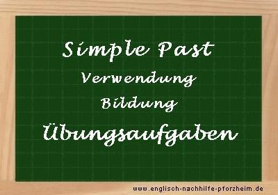 Verwendung des Simple Past Das Simple Past wird verwendet für: Einmalige / wiederholte Handlungen in der Vergangenheit. Nacheinander passierende Handlungen in der Vergangenheit.