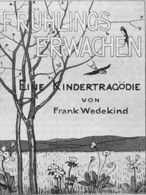 2.1 Entstehung und Quellen Frank Wedekind arbeitete von Herbst 1890 bis Ostern 1891 in München an Frühlings Erwachen, 1891 erschien es zunächst kaum beachtet als seine erste Buchpublikation.