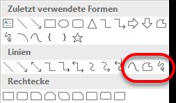 Standardformen nacharbeiten Da Vektorgrafiken immer wieder geändert werden können, ist die einmal gewählte Form nicht endgültig.