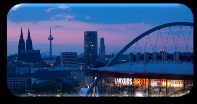 Die Spielorte Köln - LANXESS arena Deutschlands größte
