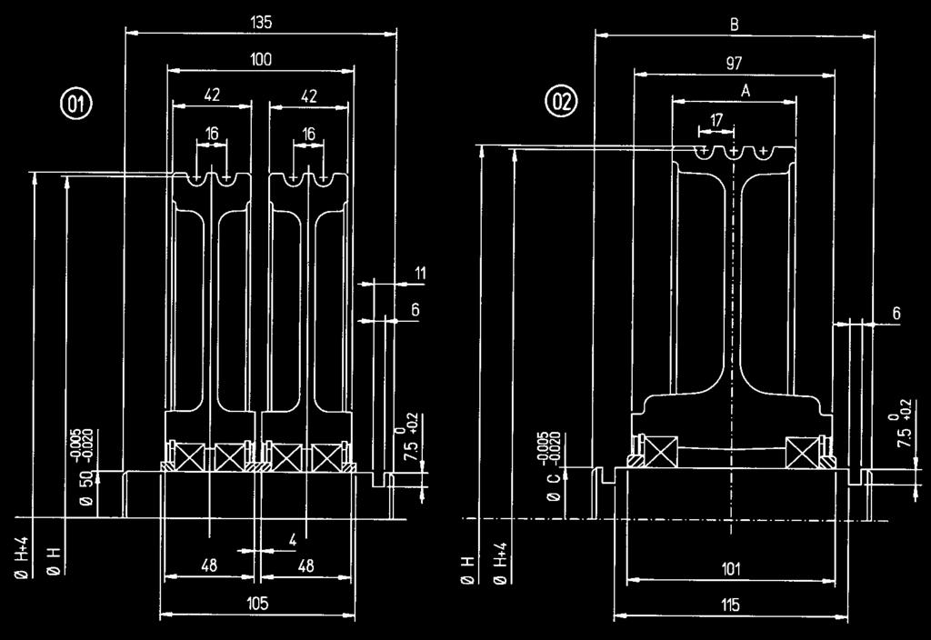 Load Charge Maximum Höchstlast 2500 dan (Kg) T101542000 60 2 9 2500 dan (Kg) T101541000 400 2 10 2500 dan (Kg) T10175000 450 2 11 2500 dan (Kg) T10176000 500 2 12 2500 dan (Kg) 02 Articolo Article