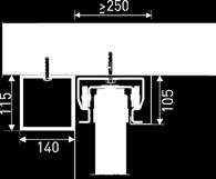 bei Niedrigsturz Typ 125,