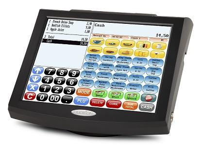 Touch - Kassensystem mit 12 Display u. ext.