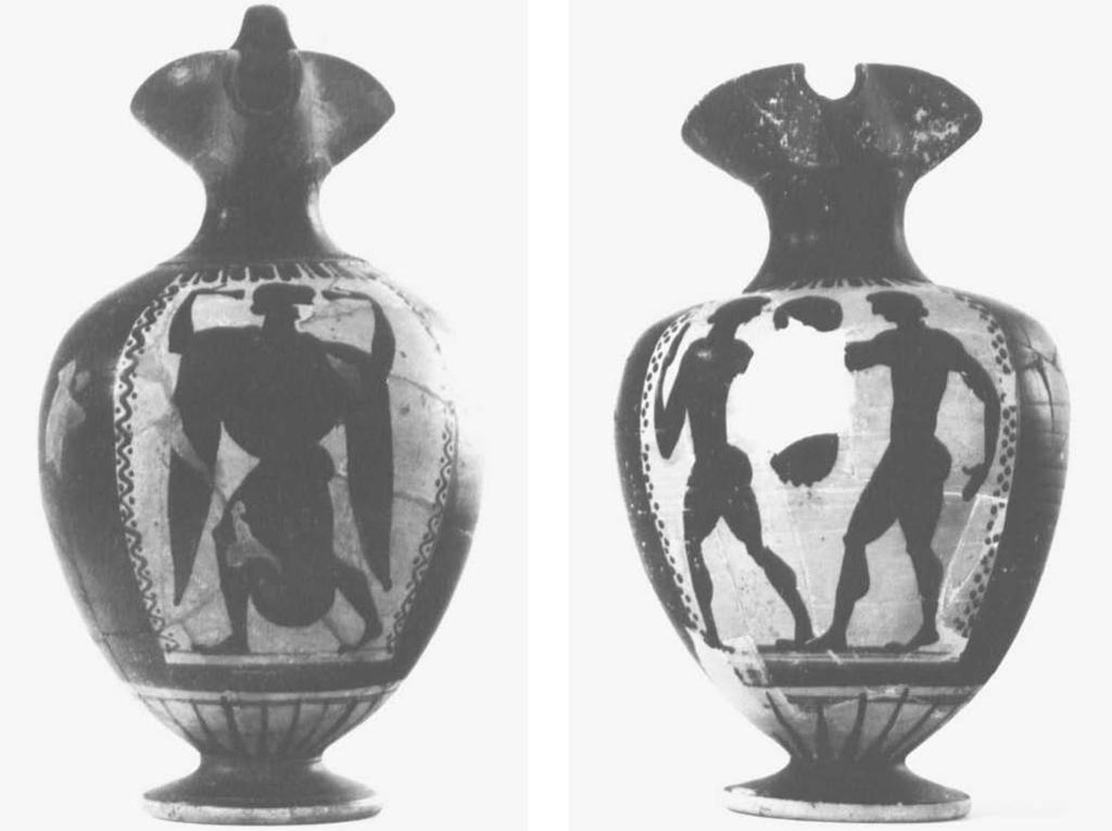 A Vulci Vase 129 Figure 7. Etruscan black figure oinochoe, Group of Munich 883. Washington, D.C., The National Museum of Natural History 136420. Figure 8.
