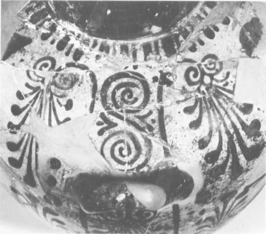 A Vulci Vase 133 Figure 16. Side B of Washington 136414. Figure 17. Profile of Washington 136414. double spiral tendrils at the outer corners.