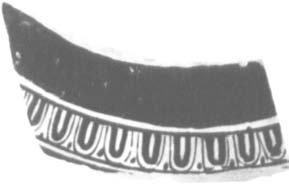 Mànadengelage und Gôtterliebe 89 Abb. 8. Fragment der kleinen Oinochoe (Nr. 4). Malibu 76.AE.106 A. Abb. 9. Hals der kleineri Oinochoe (Nr. 4). Villa Giulia.
