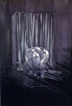 Abb.44: Francis Bacon, Study for Nude, 1951, Öl auf Leinwand, 198 x 137 cm, Sammlung Ronnie und Samuel Heyman Aus: