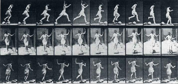 Abb.47: Eadweard Muybridge, Woman jumping from rock to rock, (Ausschnitt) Aus: Ventura, Anita