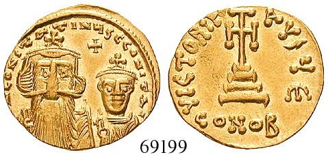 Beidseitig Schrift. Gold. Friedb.15. Dinar 870-892. 4,14 g.