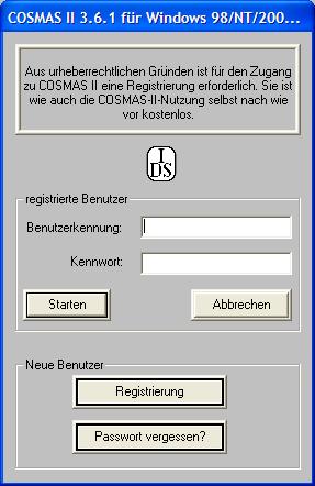 (Windows Client) Entwickler: Institut für deutsche Sprache. Version: 3.61 (Windows).