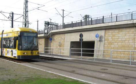 die Neuordnung des Schlesischen Platzes am Bahnhof Dresden-Neustadt 2006/2007.