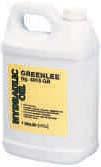 90510593grp Hydrauliköl Speziell entwickelt für GREENLEE-Hydraulik-Werkzeuge Hydrauliköl 3,8 l 90510593 Hydrauliköl 0,95 l 90508068 HS22grp 2 Hydraulikschläuche
