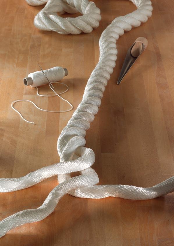 Twist Der Klassiker Bestechend einfach und seit fünf Jahrtausenden bewährt: Das gedrehte Seil. Fasern werden zu Garnen verdreht, Garne zu Zwirnen, Zwirne zu Litzen und Litzen zum Seil.