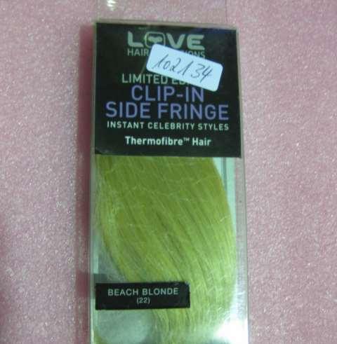102134_Love Hair extensions Thermofibre Clip-in-Seitenpony Haarpflege: Love Hair Extensions Love Hair Extensions Thermofibre Clip-in Haarverlängerung