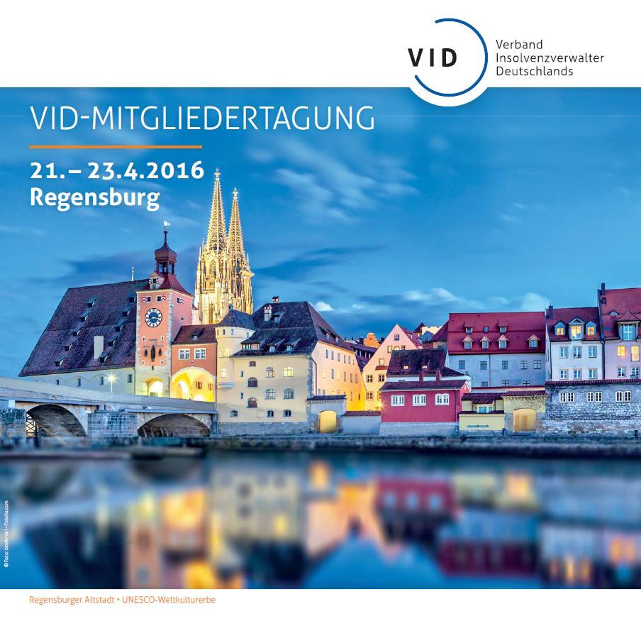 Datenschutz und Unternehmensverkauf VID-Mitgliedertagung vom 21. bis 23.