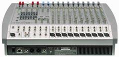 Der -Audio Mixer-1 ist mit 6 Mic/Line- und 2 Stereo-Eingängen ausgestattet.