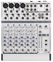Live Mixers Audio & & Gig-6 Ultra low noise 6-Channel Mic / Line Mixer. 19 inch mounting-plates included! 19 inch mounting-plates included! D2202 Gig-8 Ultra low noise 8-Channel Mic / Line Mixer.