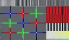 Hier als Beispiel das Diagramm des Smart MX 04 HDCI. Die schwarze Kurve zeigt den Frequenzgang des HD-Signals und die rote Kurve die des normalen SD-Signals.
