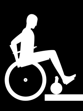 Mit etwas Übung köen Sie jedoch auch mit einem Standard- oder Leichtgewicht-Rollstuhl eine gewisses Maß an