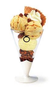 maple walnut Maple Walnut und Vanilla Dream Ice Cream, caramelisierte Walnüsse, Rahm und Biscuit. CHF 12.50 Mini: CHF 9.