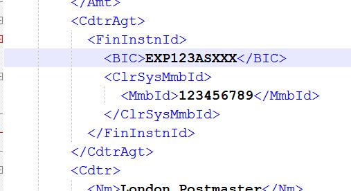 BIC für begünst. Bank Pflicht Dieser Wert muss auf Ja gestellt werden, wenn zusätzlich zur BLZ / Routing- oder Transit-Nr. die BIC exportiert werden muss.