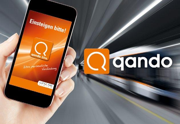 Alle Infos zu Ihrer Fahrt im Netz der LINZ AG LINIEN qando Linz die mobile Fahrgastinformation Elektronische Fahrplanauskunft (EFA) qando, die österreichische Info-App für den öffentlichen Verkehr,