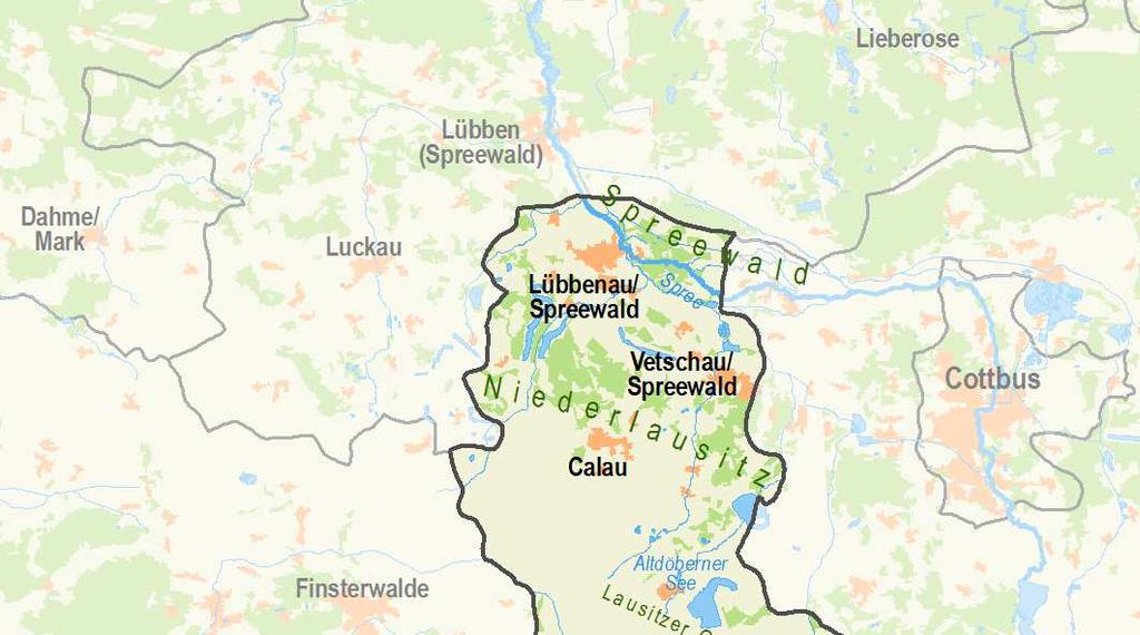 Überblick 1 1.1 Basisinformationen Landkreis Oberspreewald-Lausitz (OSL) mit 1.