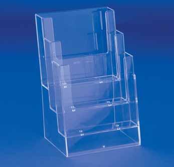Polystyrol; Farbe: glasklar; Format: DIN A5; Ausrichtung: Hochformat; Fülltiefe: 30 mm Einzelpreis 67.0030.