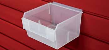 Lamellenwandsystem-Zubehör Shelfbox 200 Material: Polypropylen; Breite: 140 mm; Höhe: 95 mm; Tiefe: 235