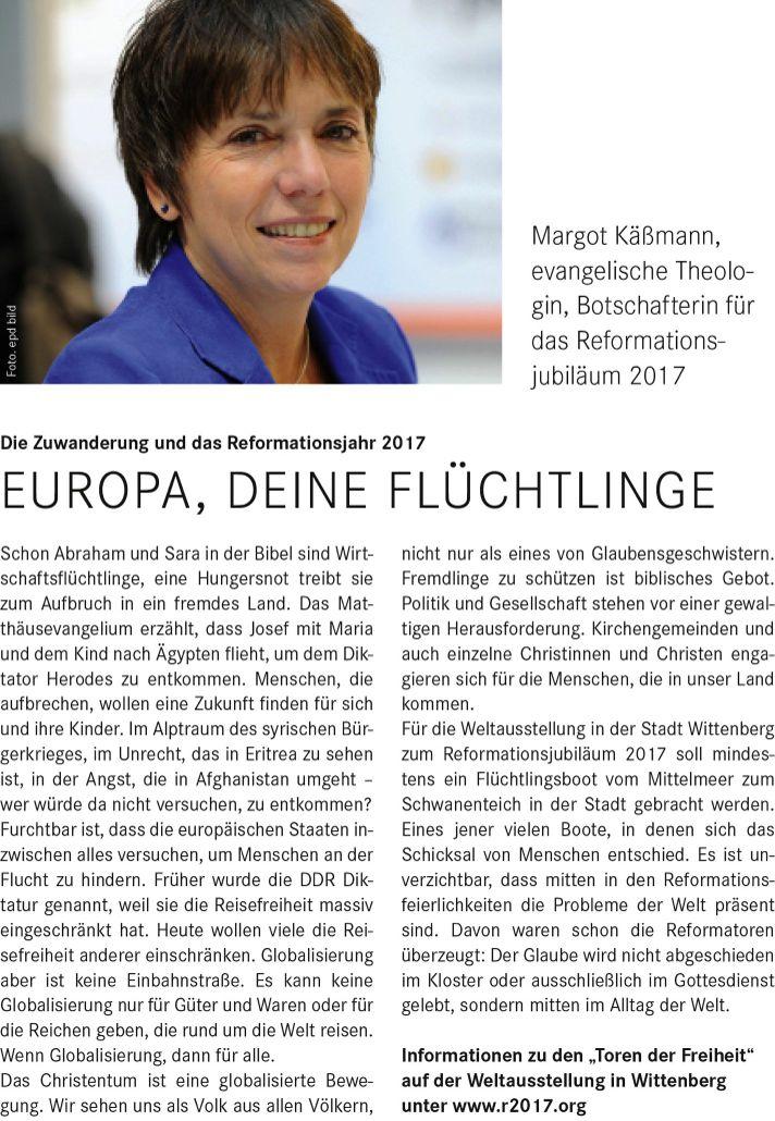 Auf ein Wort Margot Käßmann, ev.