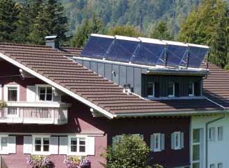 18 Empfehlung 7 Bestehende Flächen und Neigungen nutzen Kollektoren sollten die gleiche Orientierung und Neigung wie Dachkanten und Dachflächen aufweisen.