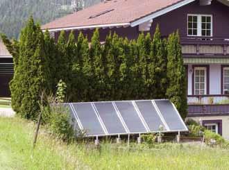 19 Empfehlung 8 Freiaufstellung vermeiden Solaranlagen auf Grünflächen und Hängen stören das Landschaftsbild und verschwenden in der Ortschaft wertvollen Freiraum.
