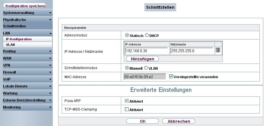 5 Sicherheit - VPN IPSec Authentifizierung mit KOBIL SecOVID One-Time-Passwort Abfrage Das VPN-Gateway wird in unserem Beispiel mit der IP-Adresse!" # ># betrieben.