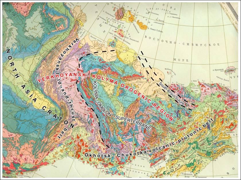 Geological map of the