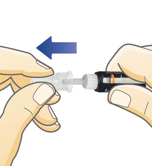 Sie benötigen sie nach der Injektion, um die Nadel sicher vom Pen zu entfernen. Verwenden Sie für jede Injektion eine neue Nadel.