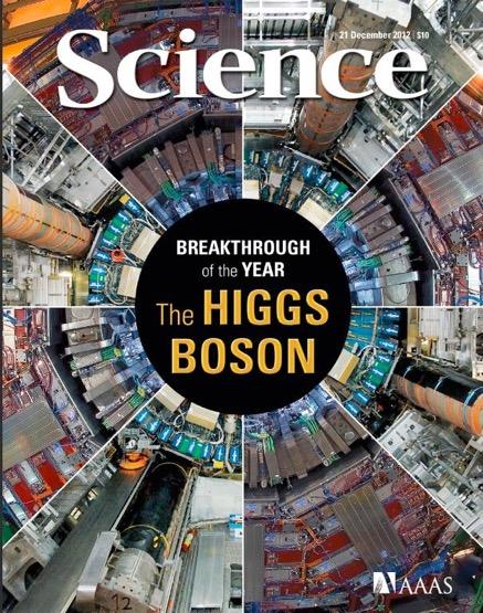 Entdeckung des Higgs-Bosons 2011: erste Anzeichen in LHC-Daten 2012: Higgs-Entdeckung wissenschaftlicher Durchbruch des