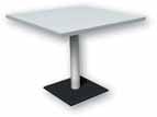 74 cm Stehtisch "Lifestyle" / High table "Lifestyle" Platte weiß / tabletop white