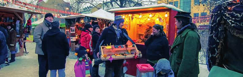 Neustädter Gelichter Weihnachtsfreude überall Ein Striezelmarkt allein macht noch keine Weihnachtsstadt. In Dresden locken zehn weitere Märkte die Besucher an.