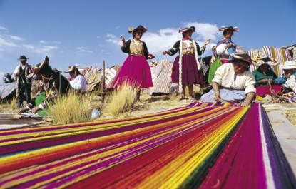 Nirgends in Peru sieht man die Inka-Terrassen so schön, wie in diesem Tal. Flanieren Sie über den farbenprächtigen Markt von Pisac.