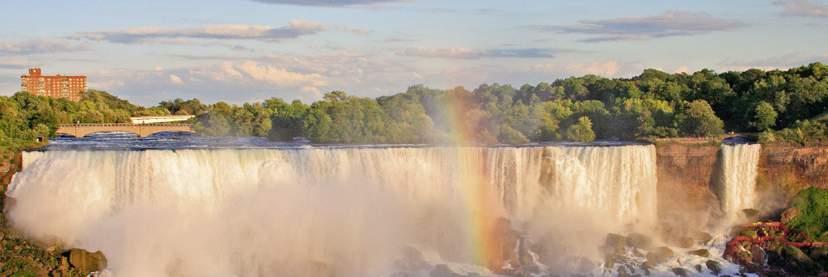 Niagara Falls USA OST KANADA OST 13 Tage Höhepunkte im Osten Amerikas Boston Amerika trifft Europa Quebec Herz von Französisch-Kanada Montreal französische Lebensart und kanadische Lässigkeiten
