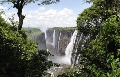 Chobe Nationalpark Victoria Falls, Zimbabwe Leben der Mafwe steht. Es handelt sich um eine Eigeninitiative und sehr interessantes Projekt.