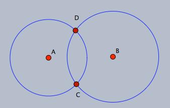 6. Wechseln Sie in den Modus Gerade durch zwei Punkte indem Sie im Menü Modus/Gerade/Durch zwei Punkte wählen, durch die Tastenkombination [Strg]+[L] oder über das Symbol in der Werkzeugleiste.