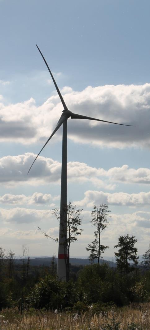 2 I Windpark Rohrberg Projektüberblick Kennzahlen Anzahl Anlagen 5 WEA Leistung 5 x 3 MW Nabenhöhe