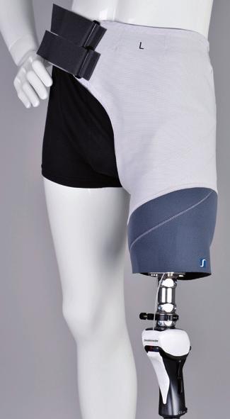 AK-Suspender Oberschenkelprothesen-Haltebandage befestigt eine Prothese am Becken des Anwenders und verhindert ein Abrutschen der Prothese vom Stumpf die Haltebandage wird zur Unterstützung von