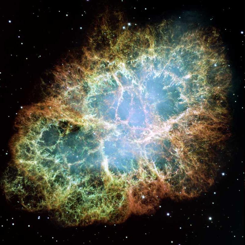 HST Krabben-Nebel Supernova